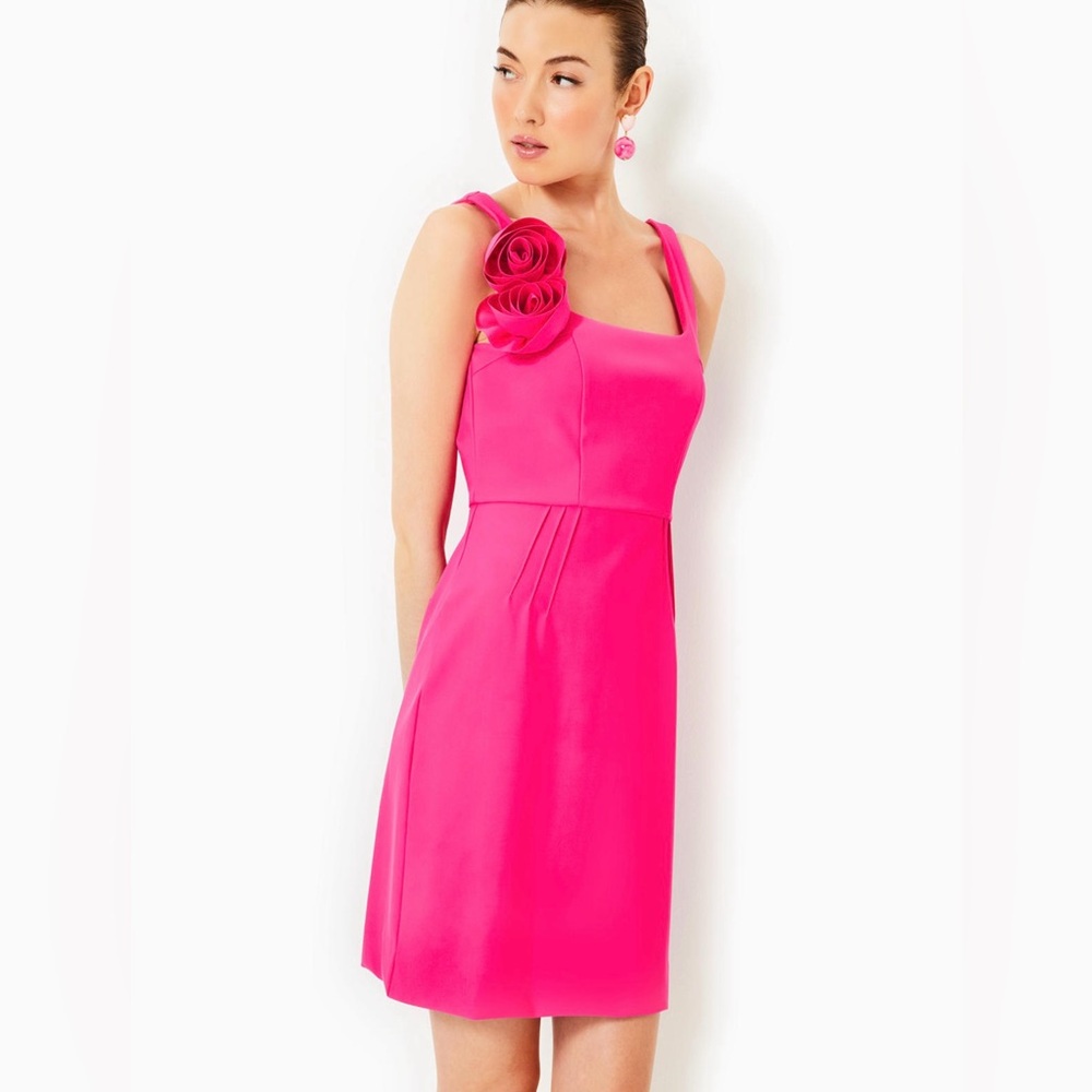 Lilly Pulitzer Jade Dress Passion Fruit Pink